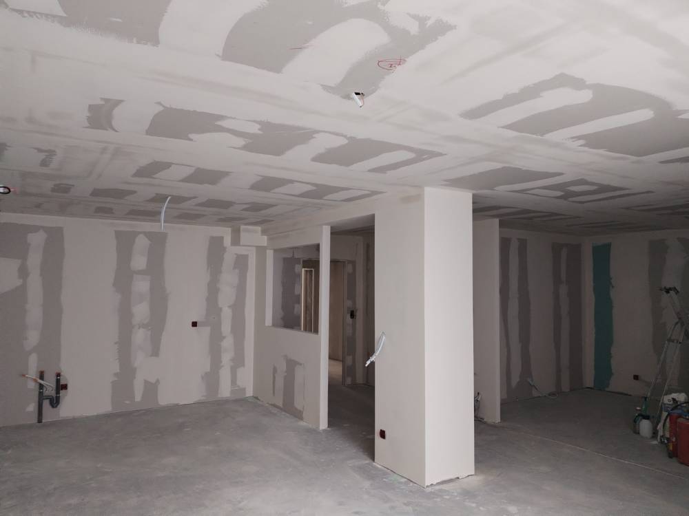 Réalisation de joints placo Plaquiste Jeremy Charnay